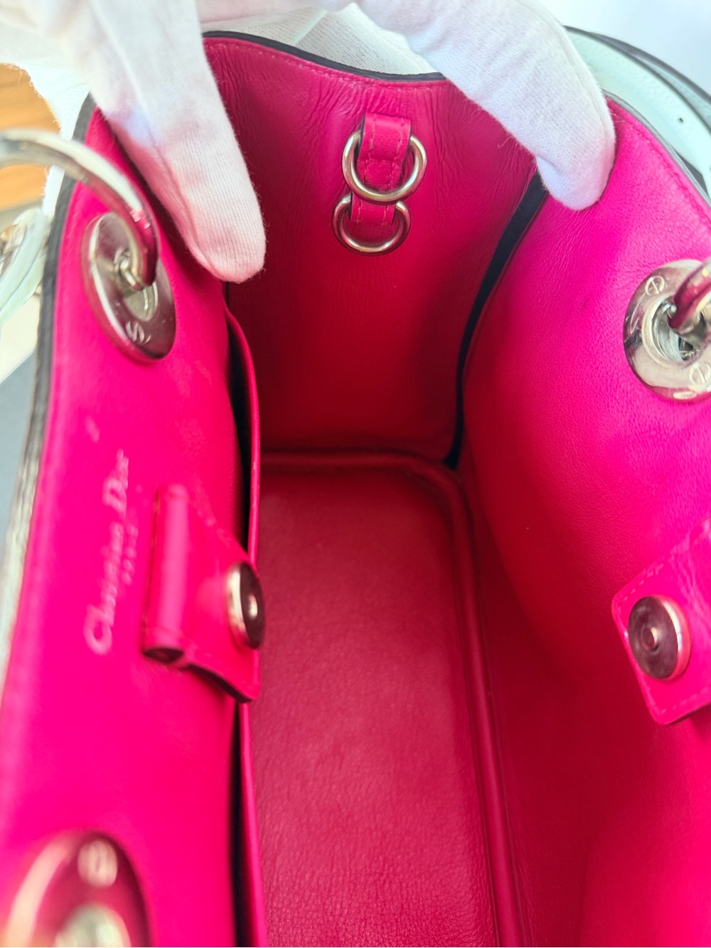Diorissimo small leather tote - Picture 6 of 14